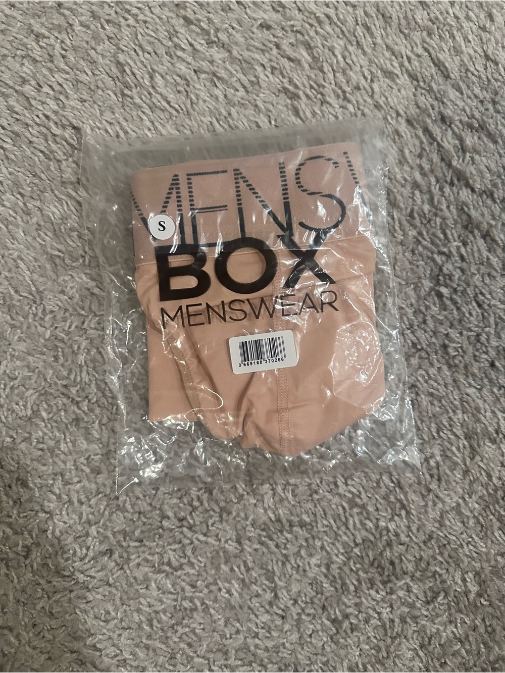 BOX Menswear Men's Tanga Briefs in Nude - Small